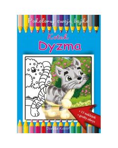 Kotek Dyzma - kolorowanka