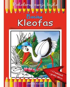 Bocian Kleofas - kolorowanka