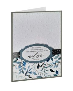 Kartka handmade - Miłość - ML