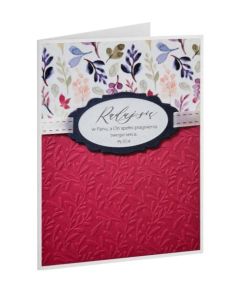 Kartka handmade - Raduj się - ML