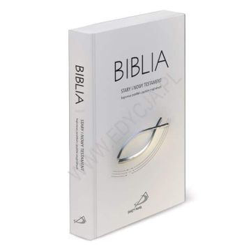 Biblia z kolorową wkładką - szara Edycja
