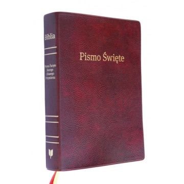 Biblia EIB średnia - bordo plastik