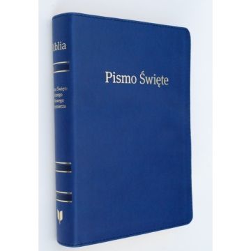 Biblia EIB duża - PU niebieski