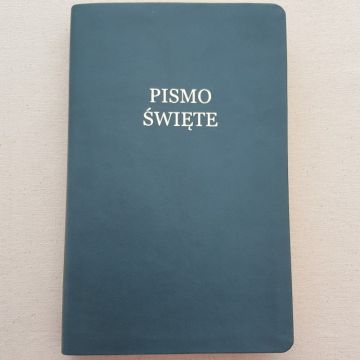 Uwspółcześniona Biblia Gdańska średnia F1 - morski