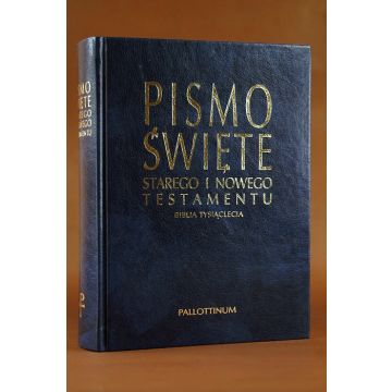 Pismo Święte ST i NT Biblia Tysiąclecia mała EKO 