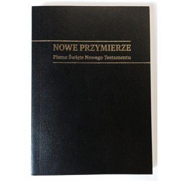 Nowe przymierze - nowy testament - winyl czarna