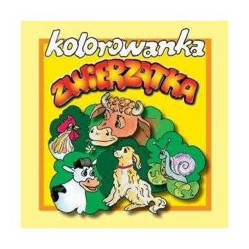Zwierzątka - kolorowanka mała
