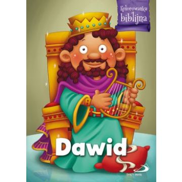 Kolorowanka biblijna - Dawid