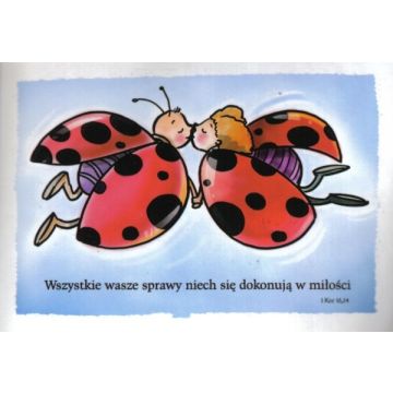 Naklejka prostokąt - Wszystkie wasze sprawy