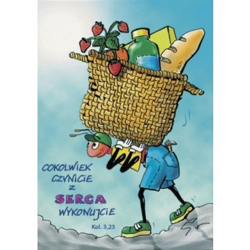 Kartka promise - Cokolwiek czynicie z serca