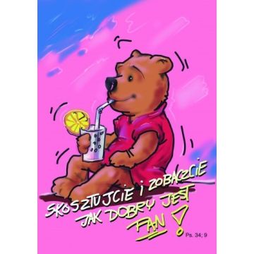 Kartka promise - Skosztujcie i zobaczcie - misio