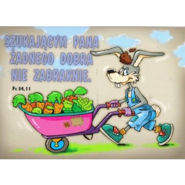 Kartka promise - Szukającym Pana - taczki