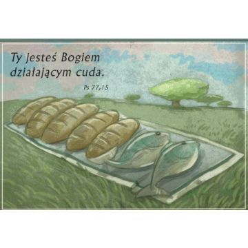 Kartka promise - Ty jesteś Bogiem działającym cuda