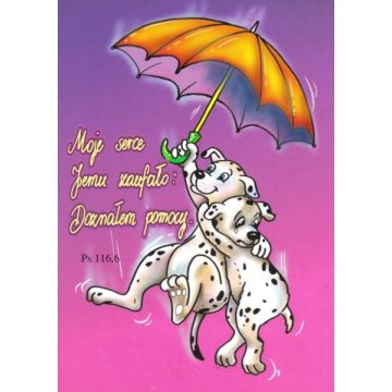 Kartka promise - Moje serce Jemu zaufało