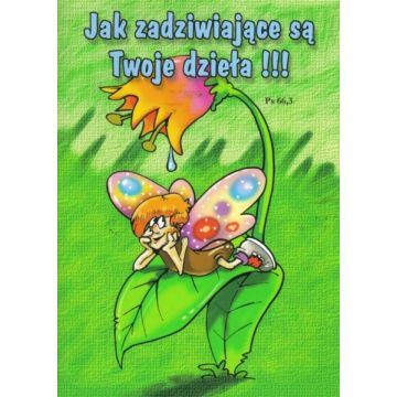Kartka promise - Jak zadziwiające są Twoje dzieła