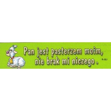 Zakładka promise - Pan jest pasterzem moim
