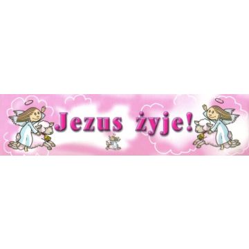 Zakładka promise - Jezus żyje - aniołki