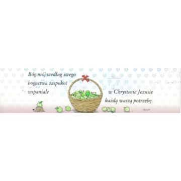 Zakładka promise - Bóg mój według swego