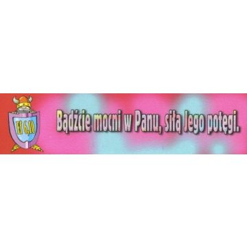 Zakładka promise - Bądźcie mocni w Panu