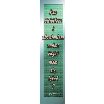 Zakładka promise - Pan światłem i zbawieniem