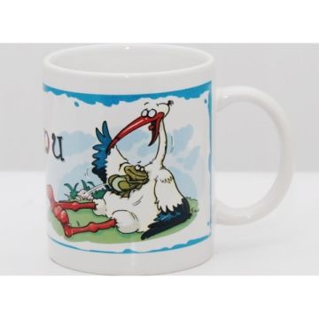 Kubek ceramiczny - Kto ufa Panu bezpieczny