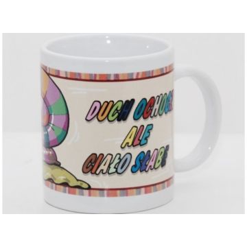 Kubek ceramiczny - Duch ochoczy - ślimak