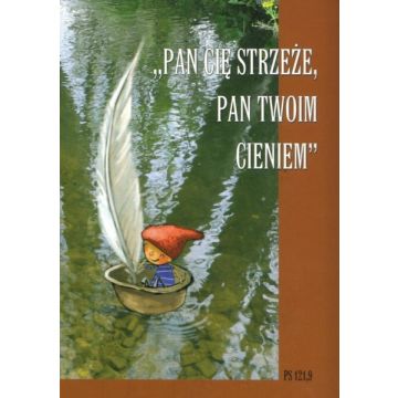 Naklejka prostokąt - Pan cię strzeże