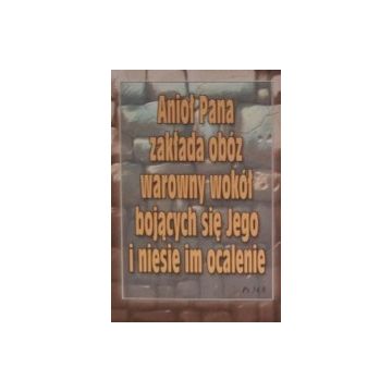 Naklejka prostokąt - Anioł Pana