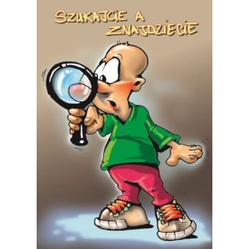 Kartka promise - Szukajcie a znajdziecie