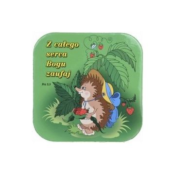 Podstawka korkowa - Z całego serca Bogu zaufaj
