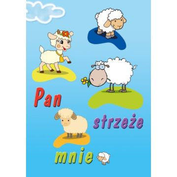 Kartka promise - Pan strzeże mnie