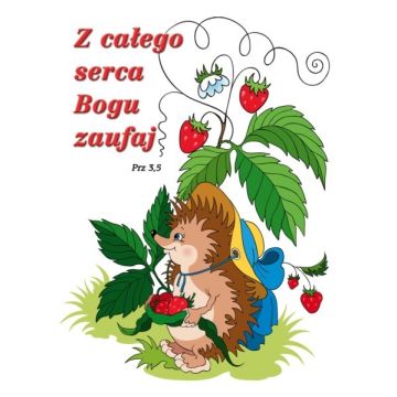 Kartka promise - Z całego serca Bogu zaufaj