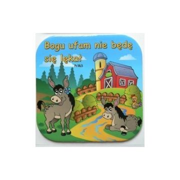 Podstawka korkowa - Bogu ufam nie będę...