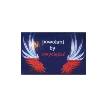 Naklejka prostokąt - Powołani by zwyciężać