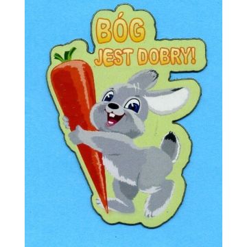 Magnes na lodówkę kształt - zając