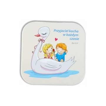 Podstawka korkowa - Przyjaciel kocha