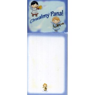 Notes z magnesem - Chwalmy Pana