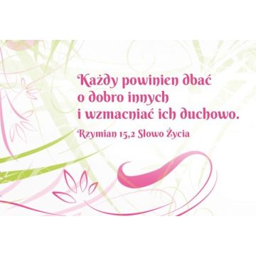 Magnes na lodówkę - Każdy powinien dbać