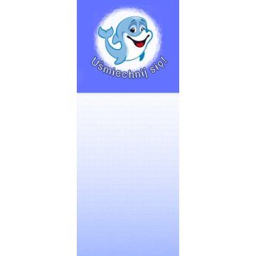 Notes z magnesm - Uśmiechnij się