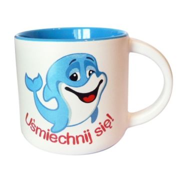 Kubek ceramiczny KR - Uśmiechnij się