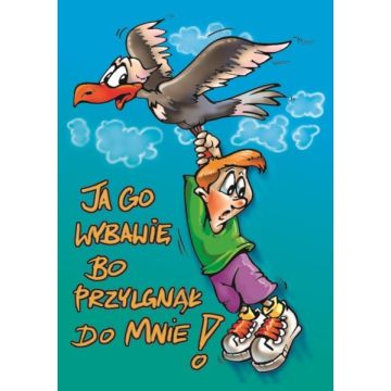 Kartka promise - Ja go wybawię - ptaszek