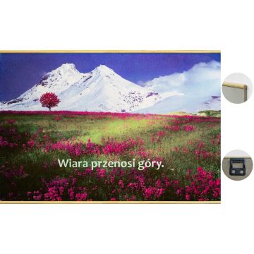 Zawieszka Płytka - Wiara przenosi góry - zawieszka