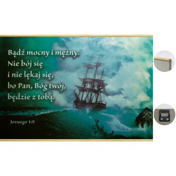 Zawieszka Płytka - Bądź mocny i mężny zawieszka st