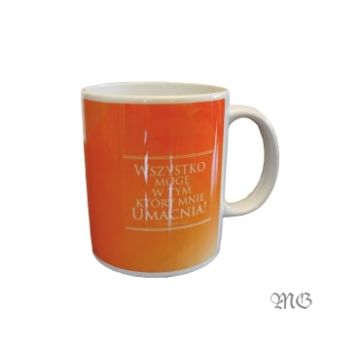 Kubek ceramiczny MG - Wszystko mogę