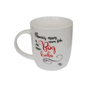 Kubek ceramiczny - Chociaż mam czasem focha