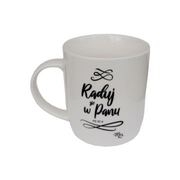 Kubek ceramiczny - Raduj się w Panu