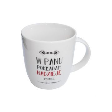 Kubek ceramiczny - W Panu pokładam nadzieję