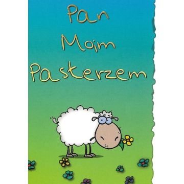 Kartka promise - Pan moim pasterzem - owca