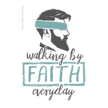 Magnes AF - Walking by Faith everyday - mężczyzna