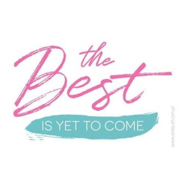 Magnes AF - The Best is yet to come - biały